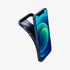 ACS01617 - iPhone 12 Pro Max Case Liquid Air in black showing the back